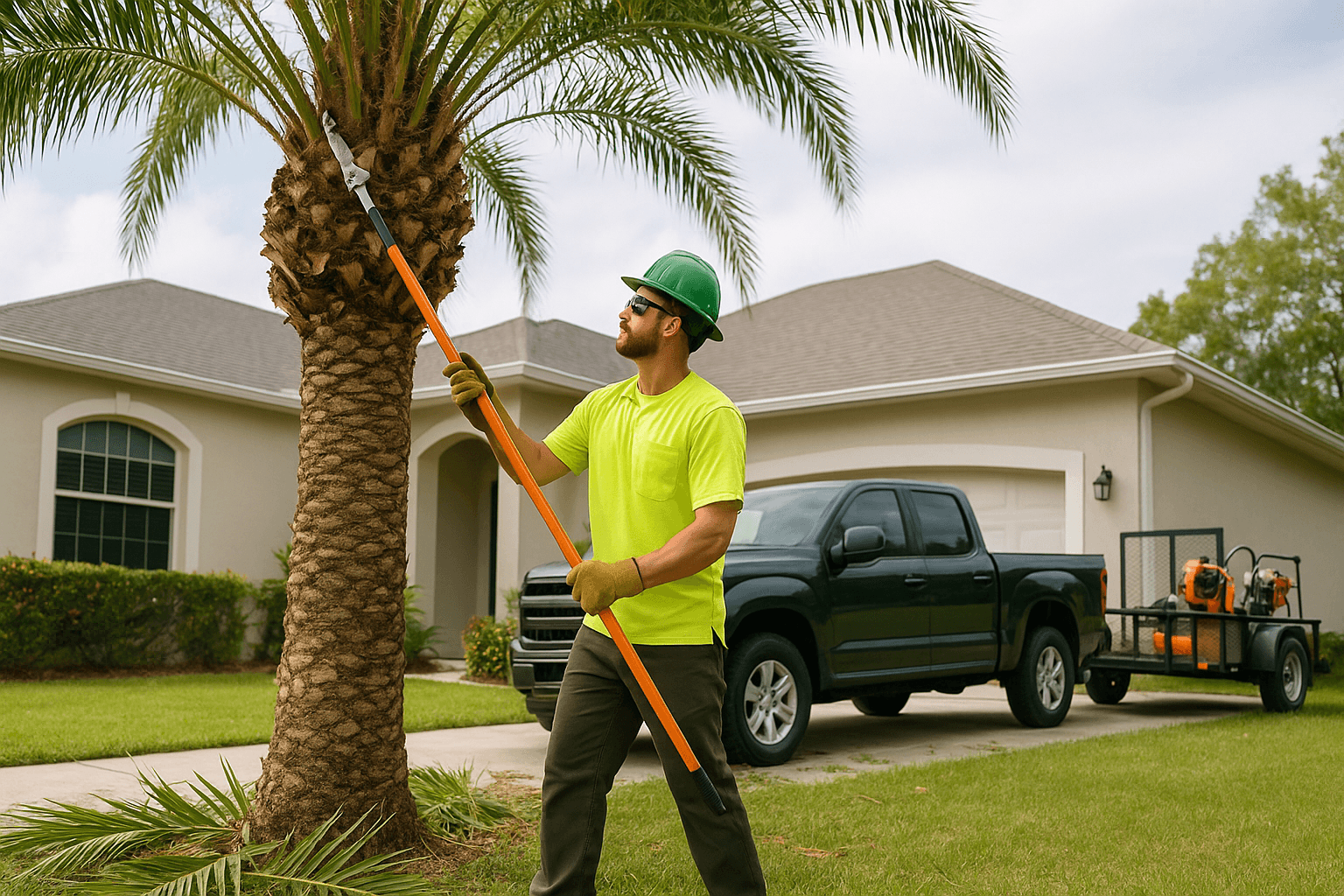 A Plus Tree Service hero image